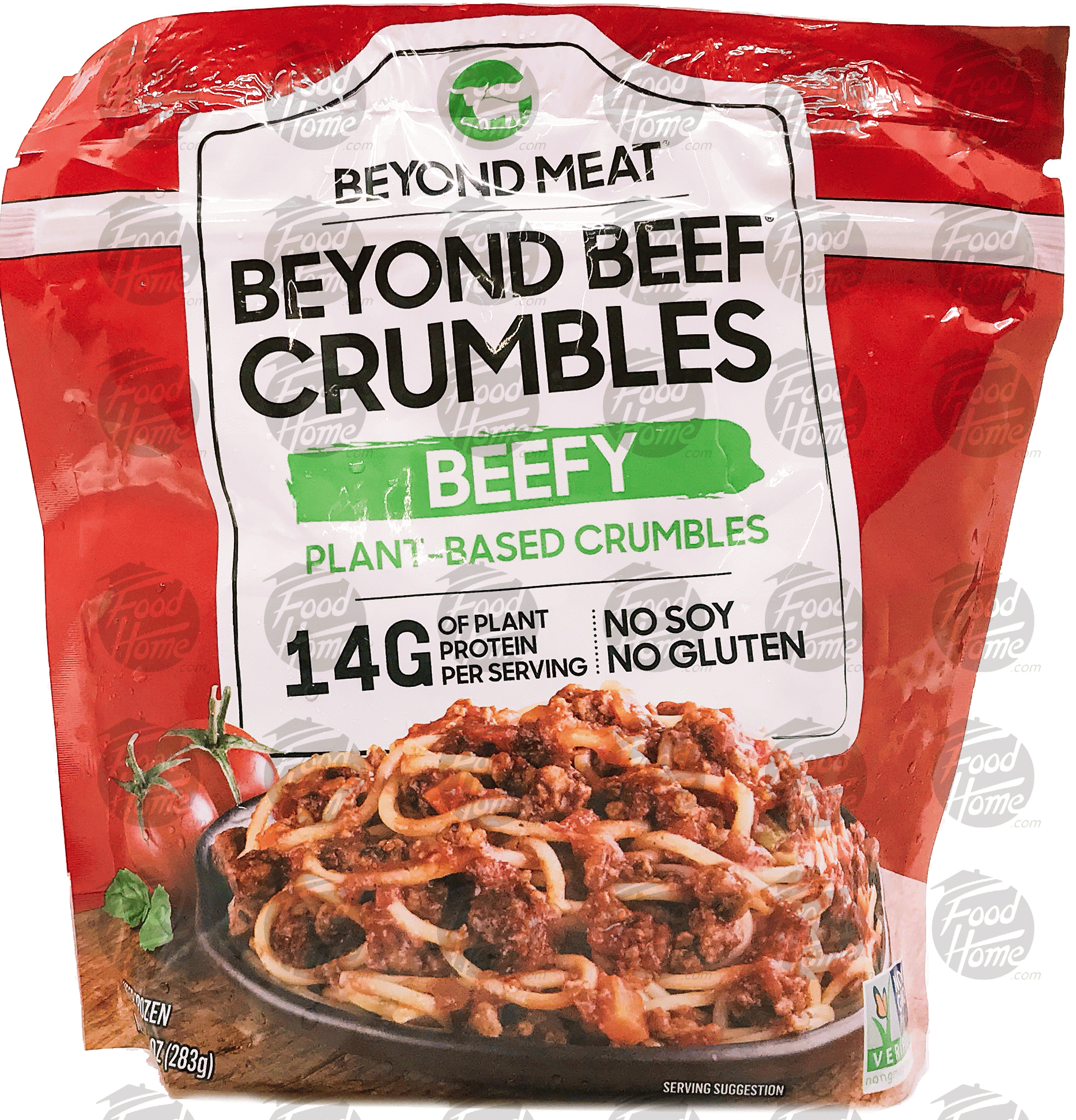 Beyond Meat  beefy plant-based crumbles, frozen bag Full-Size Picture